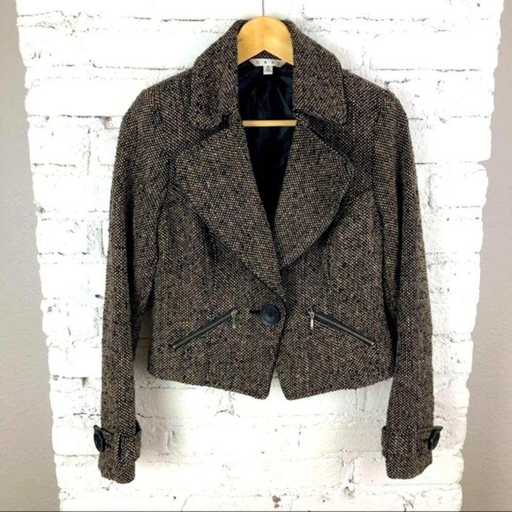 CAbi Tweed Moto Jacket